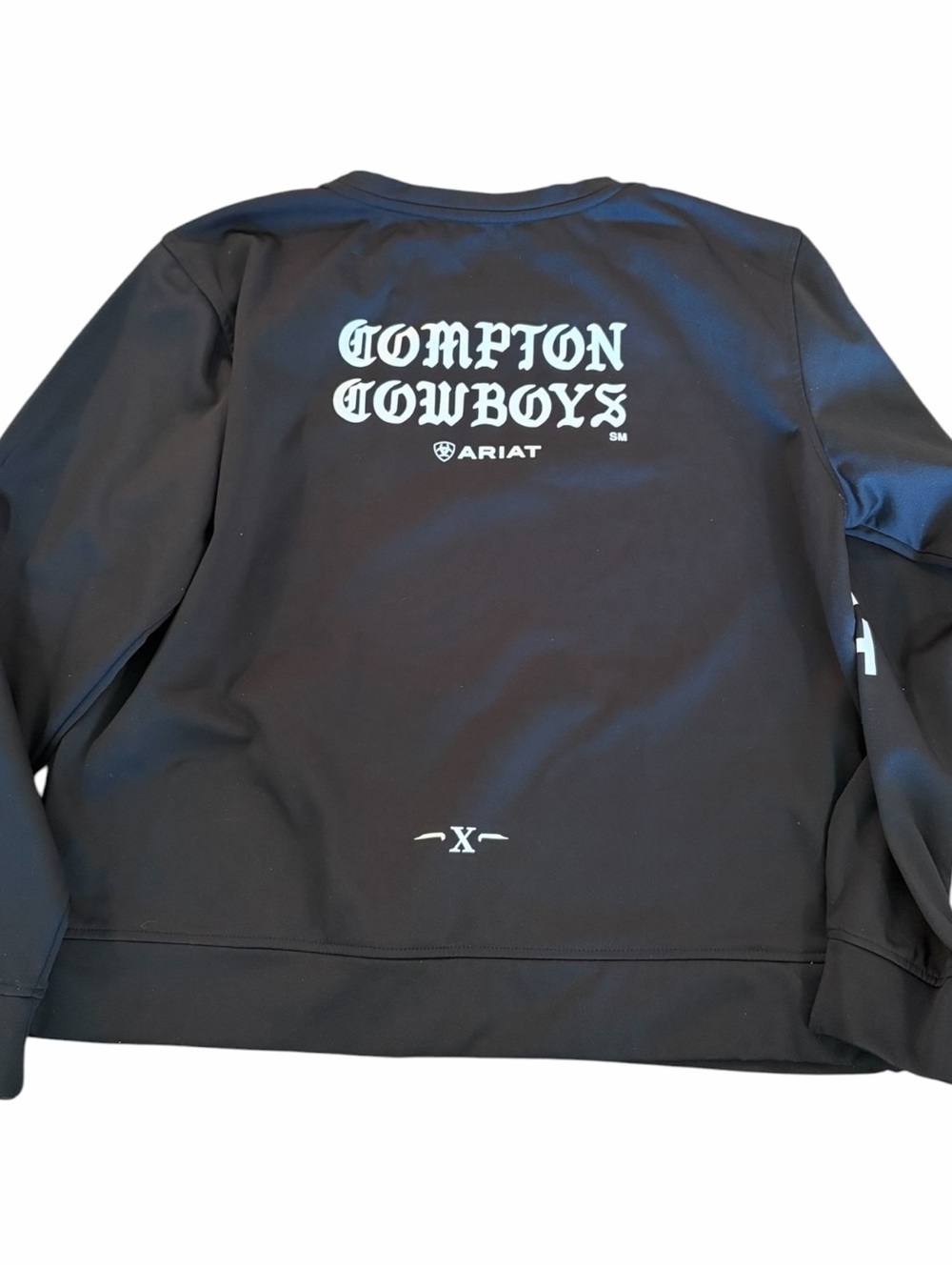 Ariat Black Compton Cowboys Crewneck